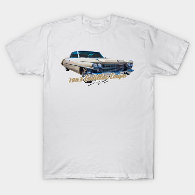 1963 Cadillac Coupe de Ville T-Shirt by Gestalt Imagery